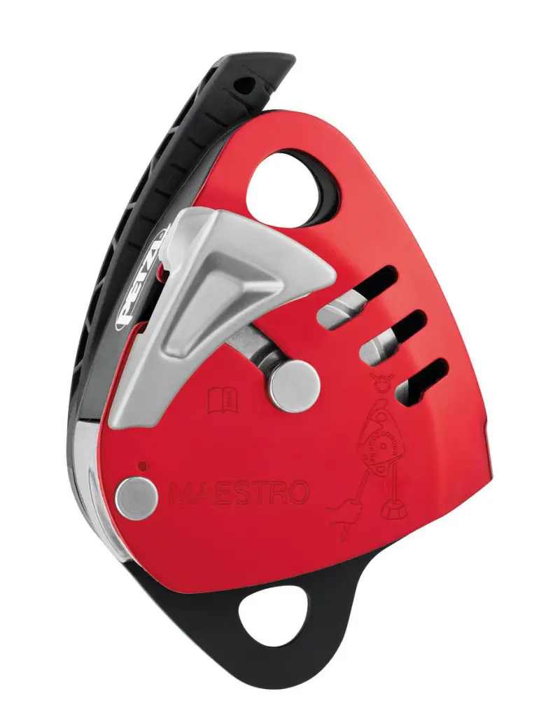 descendeur poulie bloqueur intégrée Maestro Petzl Black Friday